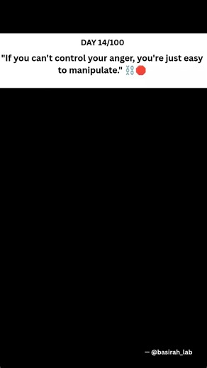 The Prophetic Secret to Anger Management. 🕊️