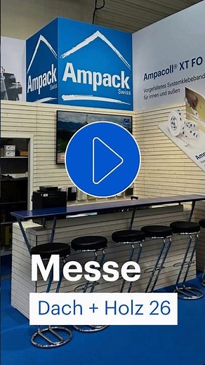 Ampack auf der Dach + Holz in Köln