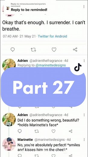 Reply to @miraculousstoriesinparis New Kids @ School part 27 #adrienette #lovebirds #miraculousstory #trend #fyp #miraculous #foryourpage