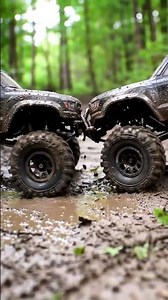 RC Truck PUSH Battle – Who Will Break First? #offroadrc #automobile #offroadrigs
