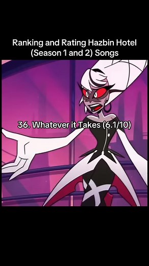 Ranking and Rating all songs from Hazbin Hotel season 1 and 2 #hazbinhotel #angeldust #alastor #music #hazbinhoteledit