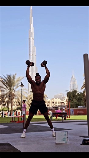 Workout: Devil's Press - 10reps x 3 sets Heart Rate❣️📈 Winter workouts. #mydubai #mydubaifitness #dubaifitnesschallenge #burjkhalifa #gymrat #personaltrainer #fypage #bamendaboy #reelsinstagram | Get Fit with Awah