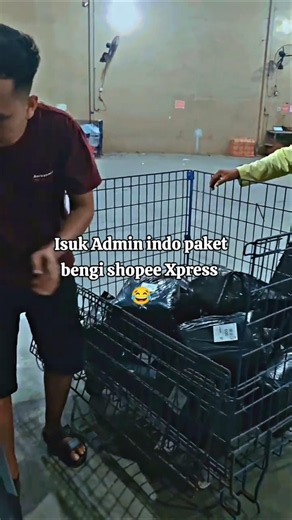 Double Job Demi Cuan! Pagi Admin Indopaket, Malam Gaspol ke Shopee Express 📦🔥 #shortvidio