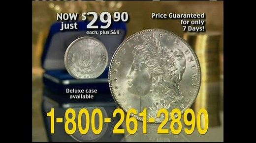 National Collector's Mint TV Spot, 'Morgan Silver Dollar'