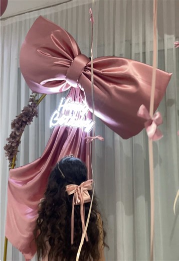 Birthday party 🎀 #pink #noeu #deco #event #bride