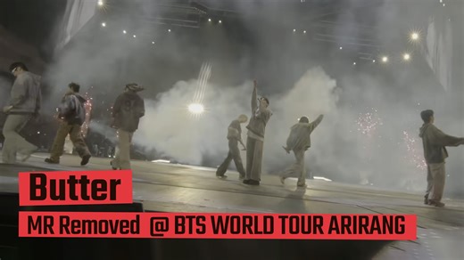 【消音】Butter - BTS @BTS WORLD TOUR ARIRANG