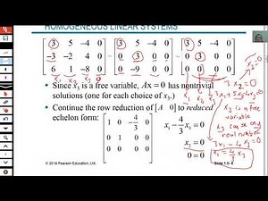 Linear Algebra Section 1.5