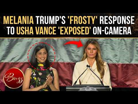 Melania Trump 'SNUBS' Usha Vance On Stage? First Lady Luncheon Video Decoded By Body Language Expert