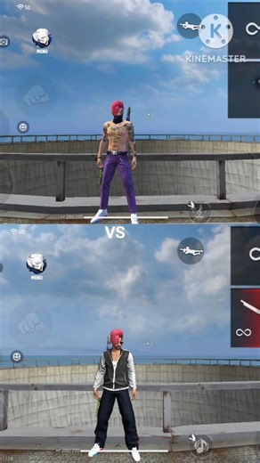 ALOK VS Dimitri character shortsvideo #shortsvideo #ff #food #humor #jennie #free