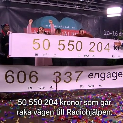 Tack för i år Musikhjälpen och svenska folket ❤️️ Musikhjälpen: https://bit.ly/2PGDslJ | SVT