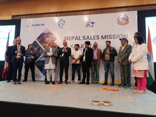 The Nepal Sales Mission was a significant B2B networking event that took place in Kolkata on 30 January 2026, aimed at promoting tourism in Nepal. This mission was organized by the Society of Travel and Tour Operators (SOTTO) Nepal in collaboration with the Nepal Tourism Board (NTB). A total of 19 Nepalese companies took part in the mission to connect with Indian tour operators and agencies. Buddha Air acted as the official airline partner, showcasing its international flight services between Ne