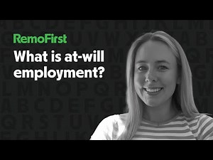 At Will Employment Explained in 3 Minutes