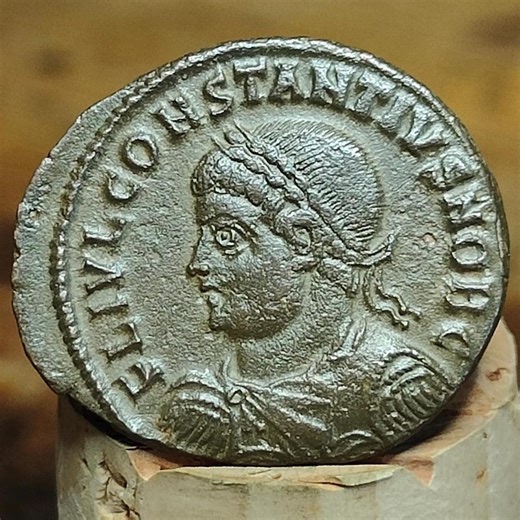 Constantius II Roman Coin With Camp Gate Reverse, 324-337AD, Ancient Nummus - Etsy