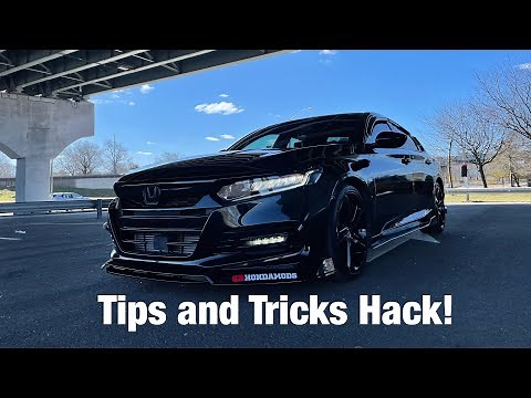 2020 honda accord tips and tricks hack