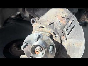 Replacing front wheel bearings