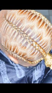 437K views · 5K reactions | 4 stitch braids with zig zag part  #fyp #trendingreels #explorepage #style | Braids & Things LLC | Facebook