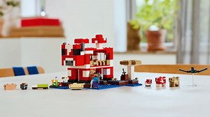 LEGO Minecraft delves into the Nether and armadillos in early 2025