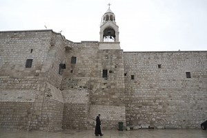 On Christmas Eve, Bethlehem resembles a ghost town