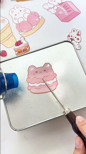 Keychains with Printable Shrink Sheets | Easy Craft Idea