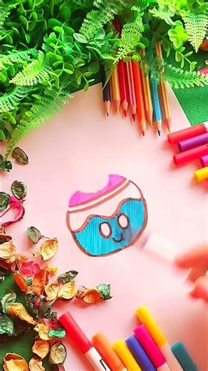 Drawing Paint Art cute kawaii satisfying speed art shorts