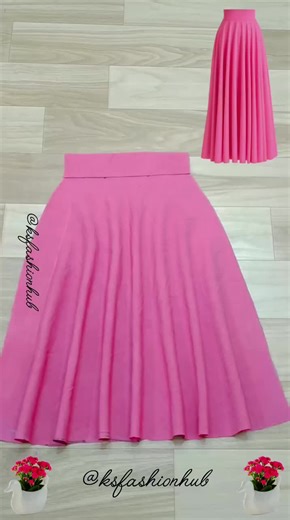 Corte de Falda Circular: Tutorial Completo