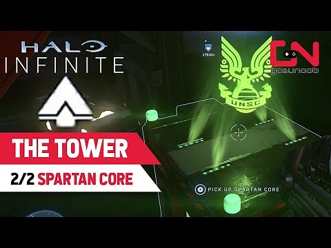 The Tower SPARTAN CORE Locations Halo Infinite