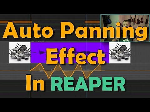 Mixing Stuff: Auto Panning Effect in REAPER