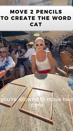Puzzle! Create the word CAT... #puzzle #mind | Julien Magic