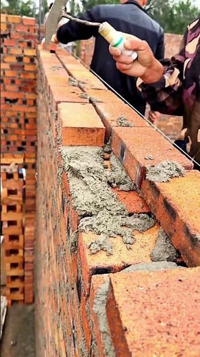 Double Layer Brick Bond Technique! #shorts
