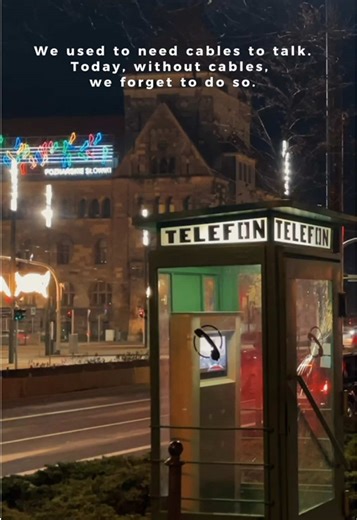 Exploring the Lasting Charm of a Telephone Booth in Poznań