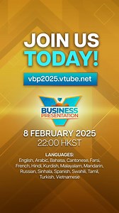 222K views · 1.7K reactions | Today’s the day of the first-ever global V Business Presentation! Tune in to the live broadcast and gain winning insights and inspiration from world-class network leaders! >> vbp2025.vtube.net | QNET | Facebook