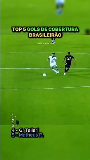 OS GOLS DE COBERTURA MAIS BONITOS DO BRASILEIRÃO! 😱⚽