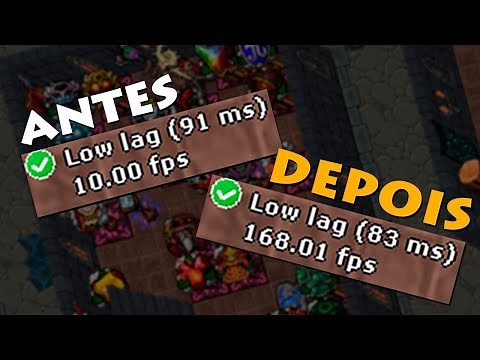 CONFIGURAÇÕES DO TIBIA E FPS MAIS ALTO
