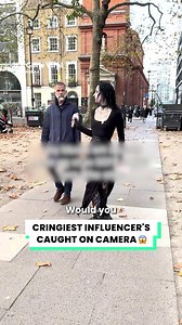 Cringe influencers get instant karma caught on camera