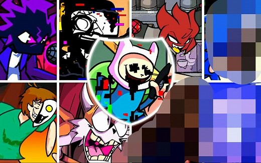 [FNF]所有人唱Quiet_哔哩哔哩_bilibili