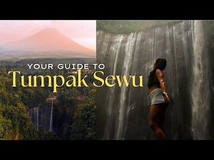 TUMPAK SEWU 🇮🇩 Indonesia's MOST BEAUTIFUL waterfalls: a wet and wild adventure