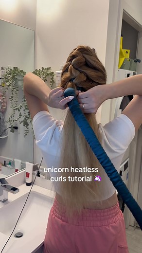 Unicorn Heatless Curls Tutorial: Step-by-Step Guide for Magical Waves