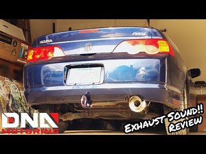 Acura RSX DNA Catback Exhaust Sound Review (Ebay)