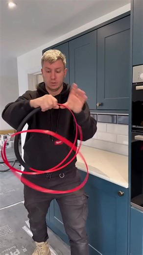 LED under cabinet lighting! INSTAL #DIY #tools #construction #tips