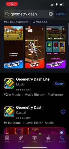 How to download geometry dash