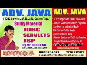DURGA Sir ADV. JAVA Study Material