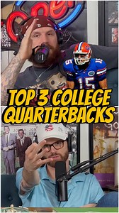 Let us get your top 3 college quarterbacks of all time, please and thank you #podcast #football | Richards Kids Podcast