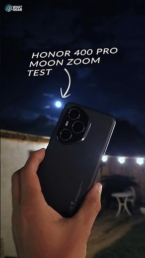Honor 400 Pro - MOON ZOOM Test