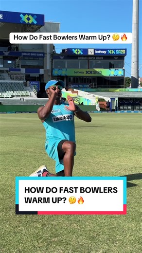 Fast Bowlers Warm Up Techniques