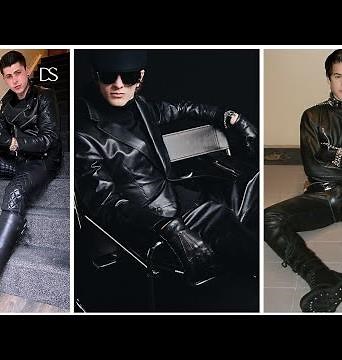Allover leather collection outfits for men and boys#2022
