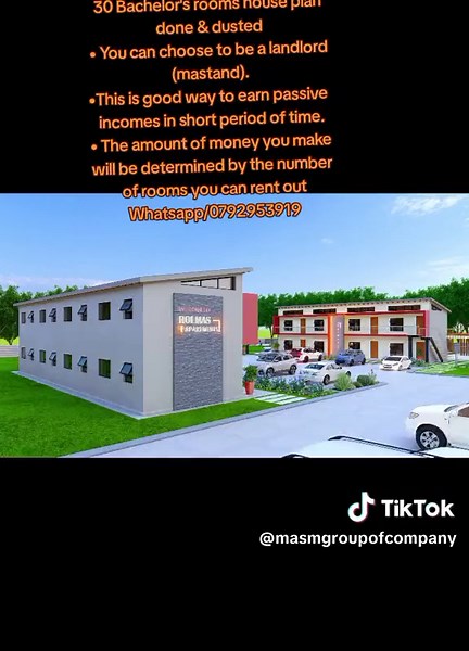 30 Bachelor's Room House Plan | Passive Income Investment