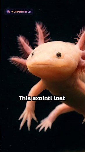 This Axolotl Regrows a Whole Leg in Weeks - No Scar
