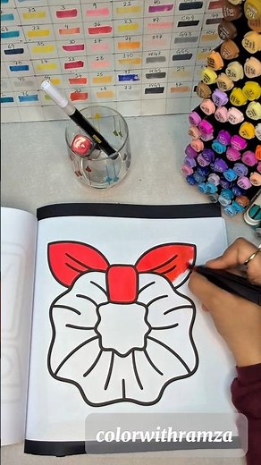 colour with me | Easy ASMR coloring tutorial | I'm just a girl coloring book by ‪@X.sharonn‬