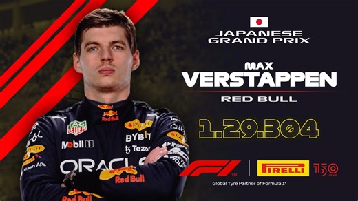 Max Verstappen claimed his first-ever pole position in Japan with this superb lap! 👊 | F1