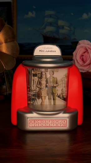 18 reactions | Bring back the good old days ✨ This Mini Retro Jukebox isn’t just a speaker — it’s a memory keeper.  Create yours<<<https://is.gd/HQDDKt #ChristmasGiftIdeas #VintageAesthetic | Myphotowallet UK | Facebook
